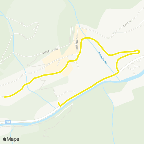 Verkehrsverbund Tirol Kappl: Oberhaus - Egg - Mahren - Dorf - Bergbahn map