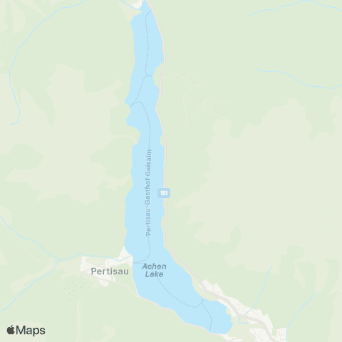 Verkehrsverbund Tirol Pertisau - Scholastika - Pertisau map