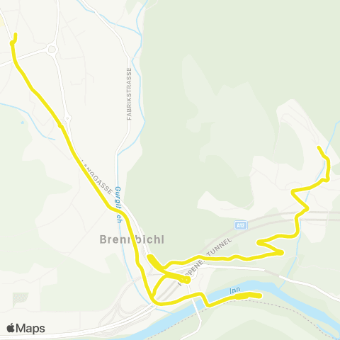 Verkehrsverbund Tirol Imst - Karrösten map