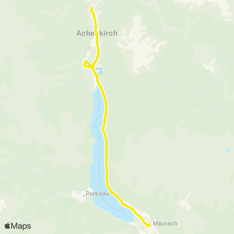 Verkehrsverbund Tirol Jenbach - Wiesing - Maurach a. A. - Achenkirch map