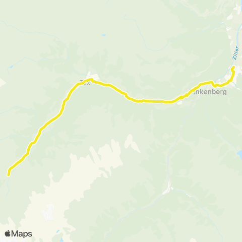 Verkehrsverbund Tirol Mayrhofen - Finkenberg - Tux / Lanersbach - Hintertux map