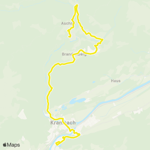 Verkehrsverbund Tirol Brixlegg - Radfeld - Kramsach - Brandenberg map