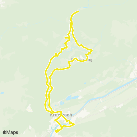 Verkehrsverbund Tirol Brixlegg - Kramsach - Brandenberg - Kramsach - Radfeld - Brixlegg map