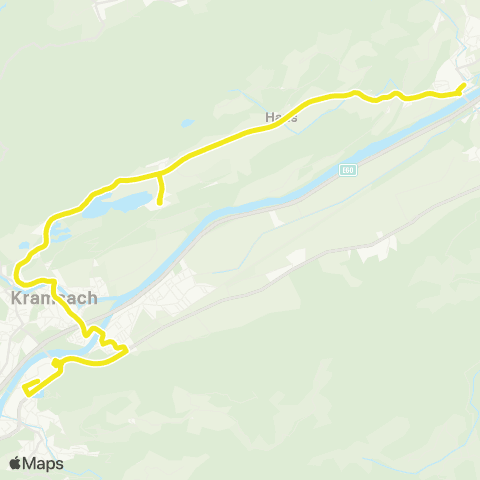 Verkehrsverbund Tirol Brixlegg - Radfeld - Kramsach - Breitenbach a. I. map