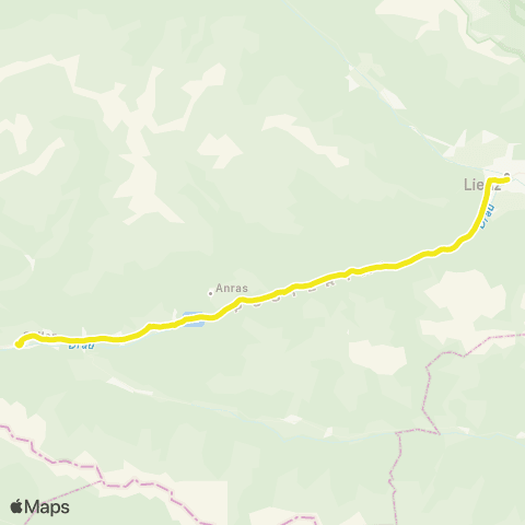 Verkehrsverbund Tirol Nikolsdorf - Lienz - Sillian map
