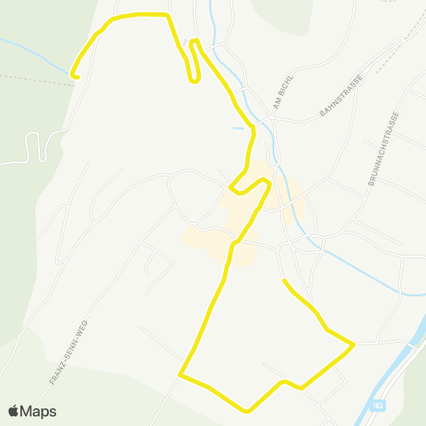 Verkehrsverbund Tirol Fulpmes: Donnerhof - Ortsmitte - Stubaierhof - Schlick 2000 map