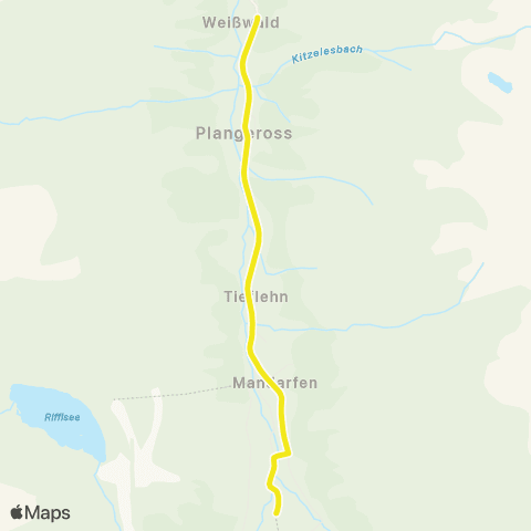 Verkehrsverbund Tirol Imst - Arzl - Wenns - Jerzens - St. Leonhard - Mittelberg map