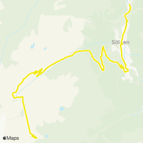 Verkehrsverbund Tirol Sölden - Rettenbachgletscher - Tiefenbachgletscher map