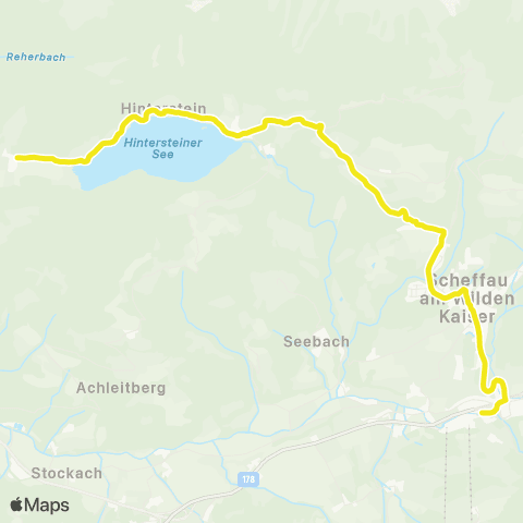 Verkehrsverbund Tirol Wanderbus Hintersteiner See map