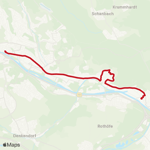 VVS (Esslingen (N) ) - Oberesslingen - Altbach - Plochingen map