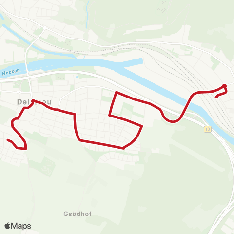 VVS Deizisau - Plochingen map