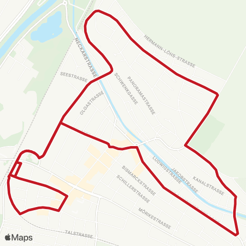 VVS Wendlingen (N) ZOB - Weinhalde - ZOB map