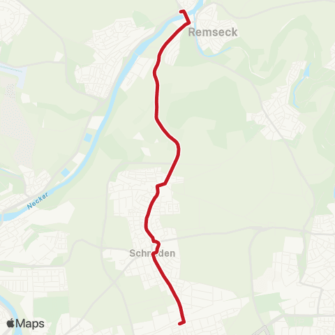 VVS Neckargröningen - Fellbach map