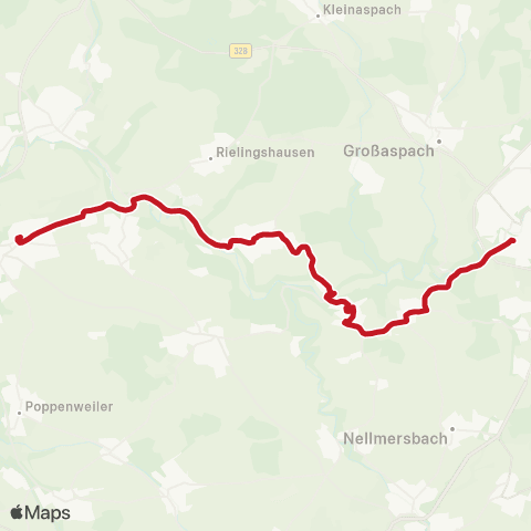 VVS Backnang - Burgstall ( - Kirchberg) map