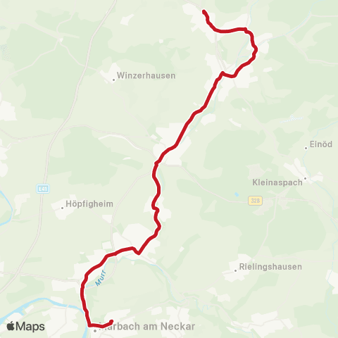 VVS Beilstein - Oberstenfeld - Großbottwar - Steinheim (M) - Marbach (N) map