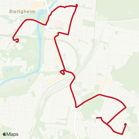VVS Bietigheim - Metterzimmern - Sachsenheim (Schülerverkehr) map