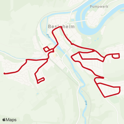 VVS Stadtverkehr Besigheim map
