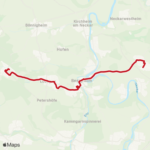 VVS Freudental - Löchgau - Besigheim - Ottmarsheim map