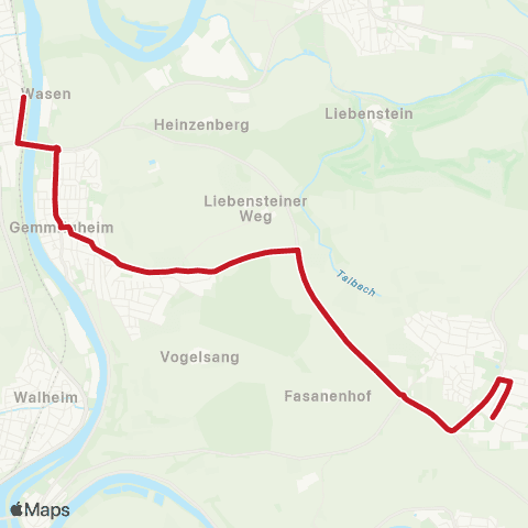 VVS Kirchheim (N) - Gemmrigheim ( - Ottmarsheim) map