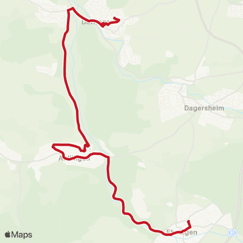 VVS Schülerverkehr Gärtringen - Ehningen - Aidlingen - Döffingen map
