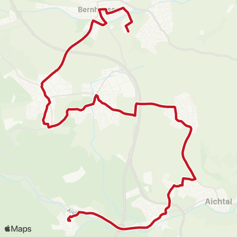 VVS Sielmingen - Bonlanden - Grötzingen - Aich - Neuenhaus - Waldenbuch map