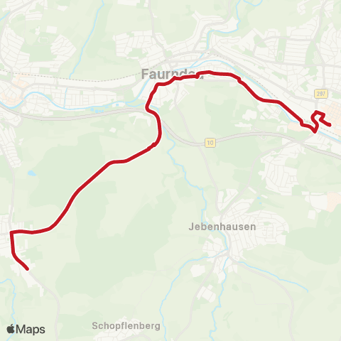 VVS Göppingen - Faurndau - Sparwiesen map