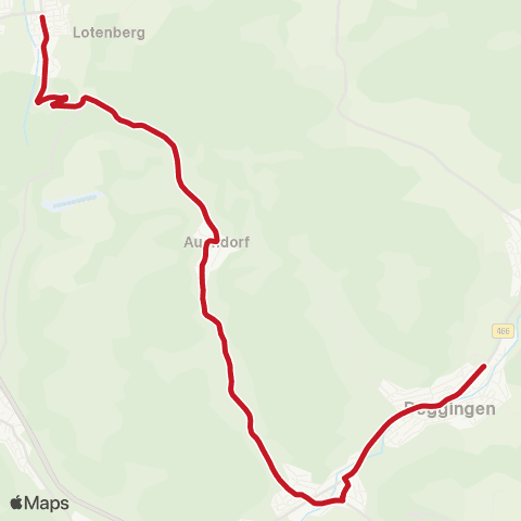 VVS Gammelshausen - Bad Ditzenbach - Deggingen map