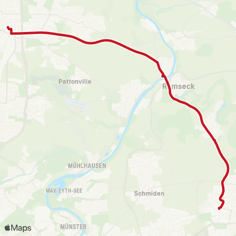 VVS Ludwigsburg - Neckargröningen - Hegnach - Waiblingen map