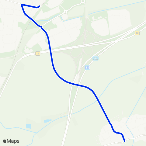 VVS Rohrau Rathaus - Gärtringen Bahnhof map