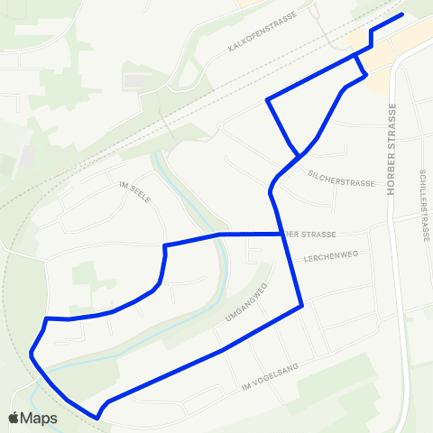 VVS Herrenb. ZOB Bhfstr. - Vogelsang - ZOB map