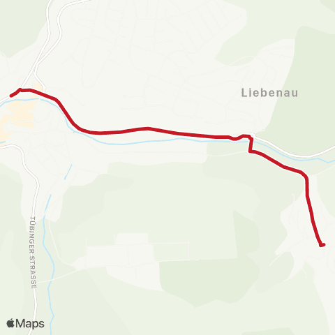 VVS Glashütte - Waldenbuch Schloss map