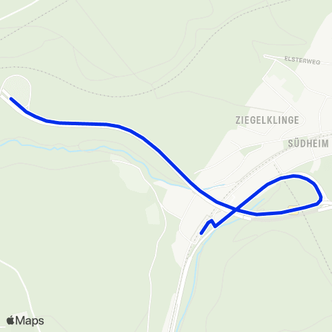 VVS Heslach Vogelrain - Rudolf-Sophien-Stift map