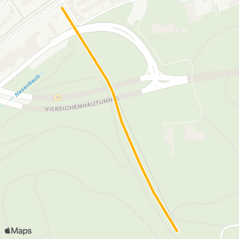Standseilbahn Stuttgart Südheimer Platz - Waldfriedhof (Seilbahn) map