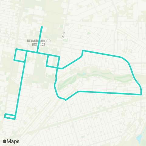 VVTA Hesperia East Deviation map