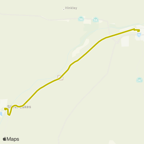 VVTA Barstow - Helendale map