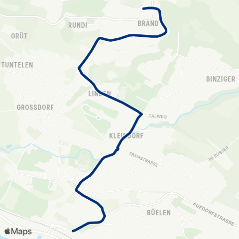 VZO - Verkehrsbetriebe Zürichsee und Oberland Uetikon am See, Bahnhof - Uetikon am See, Bergheim map
