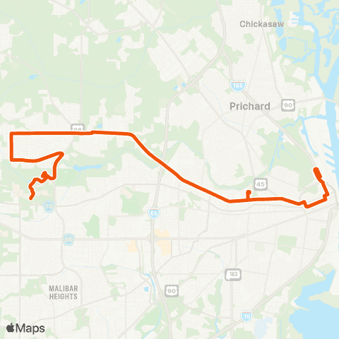 The Wave Spring Hill map
