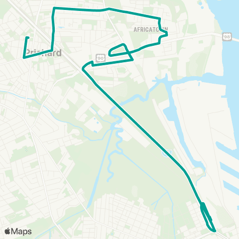 The Wave Plateau map