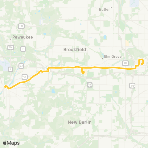 Waukesha Metro Waukesha / Froedtert map
