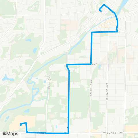 Waukesha Metro Prairie map