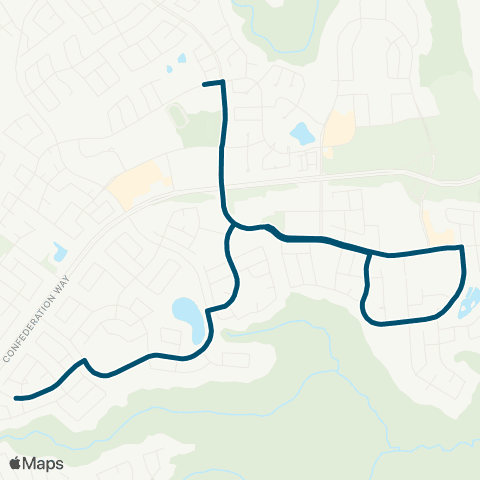 Wood Buffalo Transit Brett Loutit map
