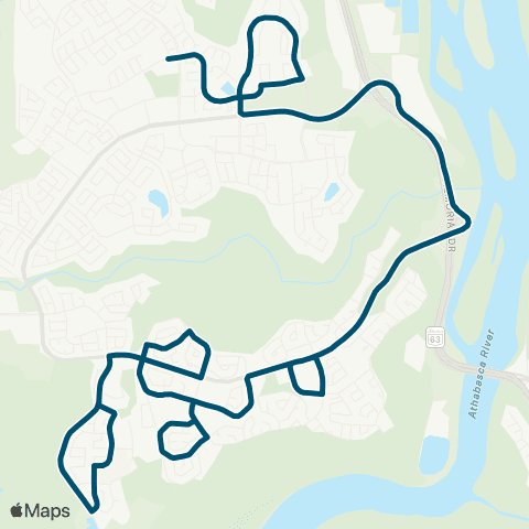 Wood Buffalo Transit Woodbuffalo map