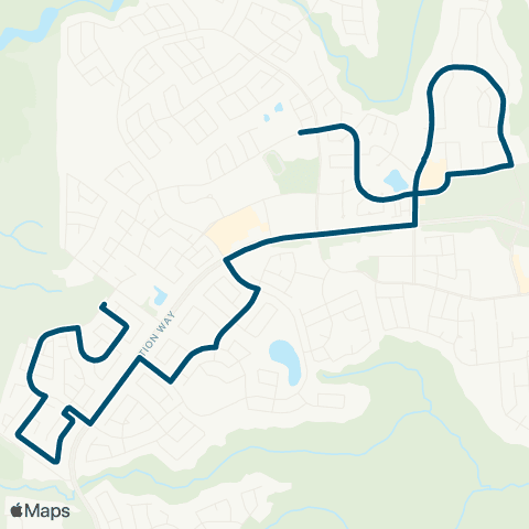 Wood Buffalo Transit Ecole McT_303PM map