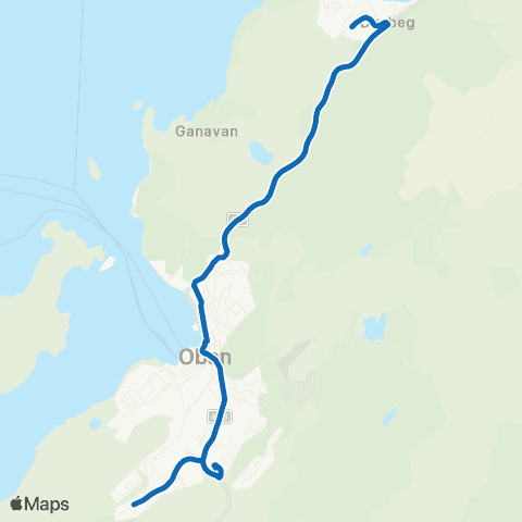 West Coast Motors Road End - Soroba Lane map