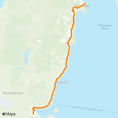 West Coast Motors Pier - Bus Terminus map