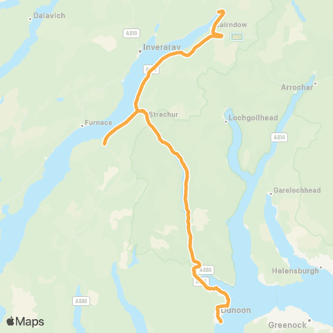 West Coast Motors Ferry Terminal - Front Street map