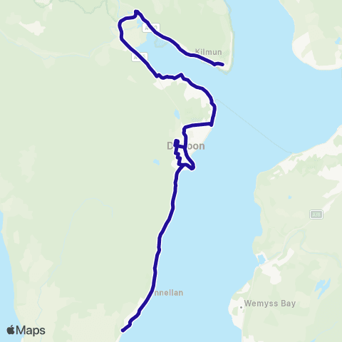 West Coast Motors Hotel - Machair Cottages map
