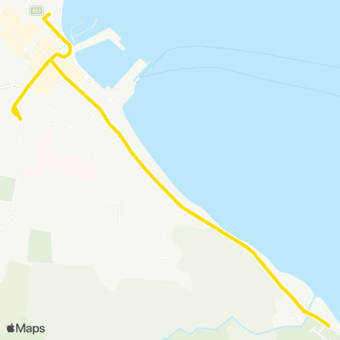 West Coast Motors Bus Terminus - Kilkerran Park map