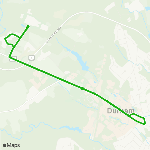 Wildcat Transit Cottages Connector map