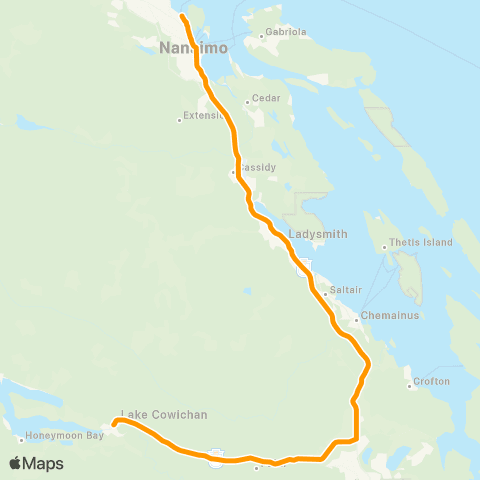 West Coast Trail Express W Coast Trail Express (Nanaimo Shuttle) map